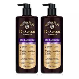 닥터그루트 탈모증상 두피헤어청결 집중케어 힘없는 모발용 샴푸 700ml 2개