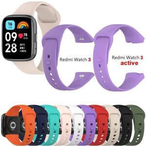 Xiaomi Redmi Watch 3 Active Lite 실리콘 스트랩 팔찌 교체용