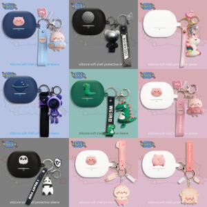 SoundPEATS POP 클립 실리콘 케이스 이어 버드 녹색 공룡 SoundPEATS UU 소프트 보호 헤드폰 커버 헤드셋 스킨 (가방 포함)