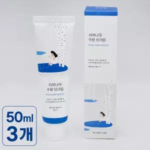 라운드랩 자작나무 수분 선크림 50ml, 3개