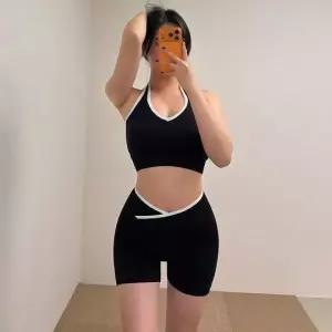브라탑 레깅스 세트 심리스 요가복 운동복 브이볼륨 언더웨어