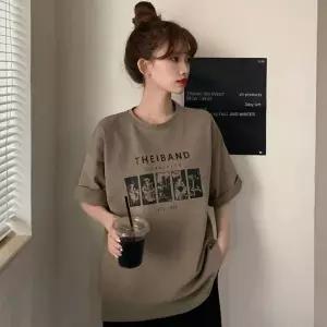 여성 반팔티 여유핏 박스티 크롭티 3종 세트 여름 티셔츠