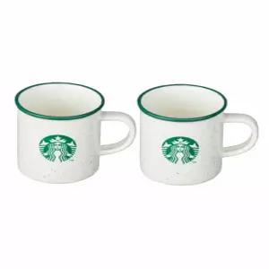 스타벅스 STARBUCKS 그린 사이렌 도트 머그 355ml 2P 세트 1003693 516180 [매장상품]