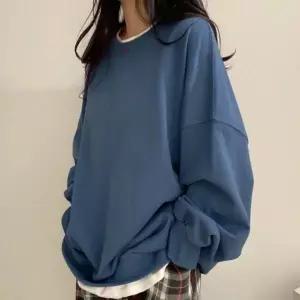 [콩심팥심]긴팔 티셔츠 여성 레이어드 맨투맨 홈웨어 2종 세트