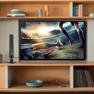 dmb안테나 1080P TV 안테나 HD 수신기 가정용 실내 50마일 12dBi 디지털 HDTV 증폭기