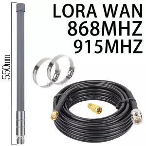 dmb안테나 LORA 868MHZ 915MHZ 유리섬유 안테나 LoRaWAN 게이트웨이 헬륨 핫스팟 광산 장비 Meshitas 통신
