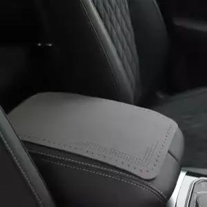 자동차 3.Beige 시트 패드 방수 팔걸이 보호 받침대 매트 실내 팔꿈치 1pc
