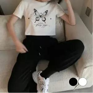 반팔티셔츠 여성 브이넥 크롭 티셔츠 기본 반팔티
