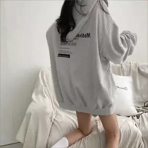 후드티 여자 루즈핏 백프린팅 포켓 티셔츠 2컬러