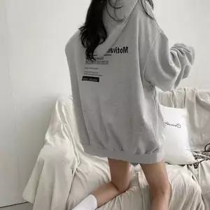후드티 여성 루즈핏 포켓 백프린팅 티셔츠 2컬러