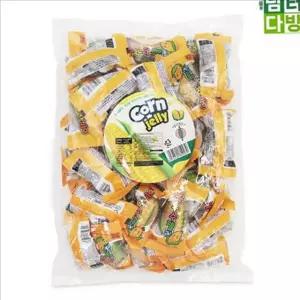 달콤한 콘젤리 개별포장 간식 디저트 선물용 대용량 쫀득한 벌크