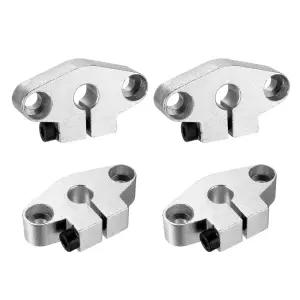 CNC 3D 프린터용 8mm 선형 모션 가이드를 지원하는 4pcs SHF8 알루미늄 막대 레일 샤프트