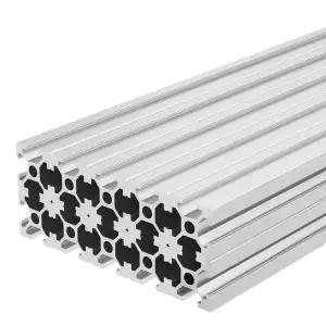 GASHER 2PCS 알루미늄 압출 흰색 150mm T 슬롯 2020 프로파일 선형 레일 유럽 표준 3D 프린터 부품 및 CNC