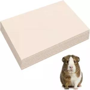 ForraFun 100 카운트 일회용 기니피그 케이지 라이너 18 x 24 인치 신문지 패드 시트 흡수