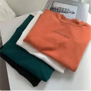 반팔티 여성 오버핏 학생 상의 티셔츠 데일리 홈웨어
