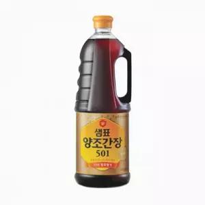 6개 1박스 샘표 양조 501 간장 1.7리터