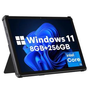 CHUWI Hi10 X2 윈도우 11 태블릿 10 1인치 8GB RAM 256GB SSD 인텔 코어 i3 9GHz PC IPS HD 터치스크린 4K HDMI 5MP AF 카메라 Wi Fi BT5 USB3 케이스 포함