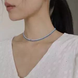 [하프클럽/]여자 SS 코디 초커 비즈 페스티벌 목걸이