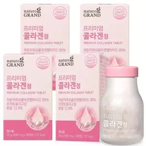 네이처그랜드 프리미엄 콜라겐 정 90정 4박스 저분자콜라겐