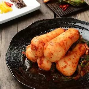 [신세계라이브쇼핑]삼삼한 전라도 국산 알타리 총각김치 2kg 당일생산 아삭한 무김치