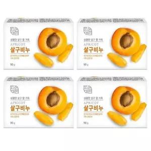 무궁화 자연미인 살구비누 90g 4개입-WFOGO7N