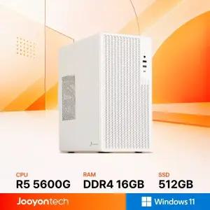 주연테크 홈오피스 D1v56GW-16G512G 화이트 AMD 라이젠5 5600G 내장그래픽 윈도우11 홈