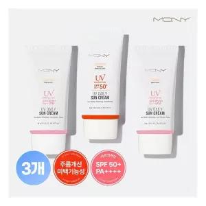 3개 맥퀸뉴욕 UV 데일리 톤업선크림 50ml / SPF50+ 302726
