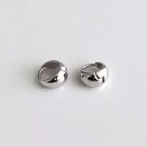 [골드스마일](Silver925) Side volume earring