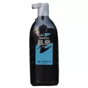 묵로 서도용 고급 먹물 500ml 미술용품 (1개입) 오징어먹물염