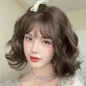 [골드스마일]고데기 웨이브 물결 볼륨 여성 통가발