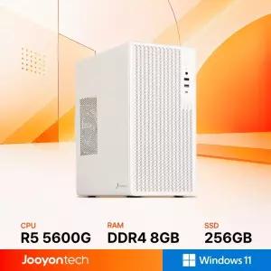 주연테크 홈오피스 D1v56GW 화이트 AMD 라이젠5 5600G 내장그래픽 윈도우11 홈