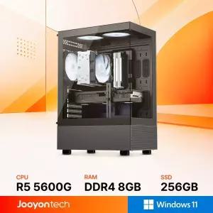 주연테크 홈오피스 D3v56GW 블랙 AMD 라이젠5 5600G 내장그래픽 윈도우11 홈