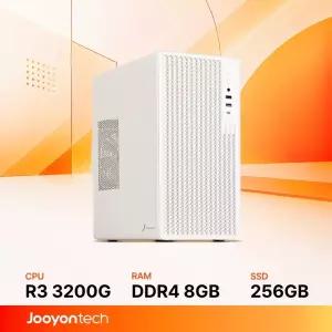 주연테크 홈오피스 D1v32G 화이트 AMD 라이젠3 3200G 내장그래픽 사무용 컴퓨터