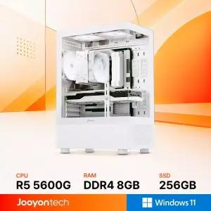 주연테크 홈오피스 D3v56GW 화이트 AMD 라이젠5 5600G 내장그래픽 윈도우11 홈