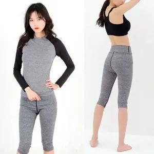 [골드스마일]7부 쫄바지 여성 운동복 헬스복 요가의류 편한 쫄쫄이
