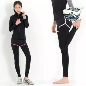 [콩심팥심]여자 스포츠반바지 레깅스 실내운동 폴댄스 전용 와이드요가팬츠