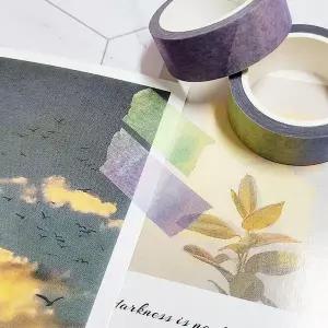 [RIZPICK]미술용 수채화 물감 마스킹 테이프 화방 용품 채색 재료 페인팅