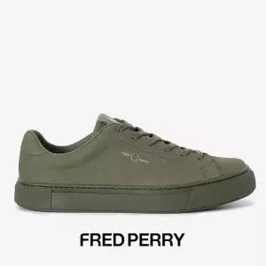 프레드페리 누벅 소재 남성 가죽 스니커즈 B71 Oiled Nubuck SFPM2336330T822573966