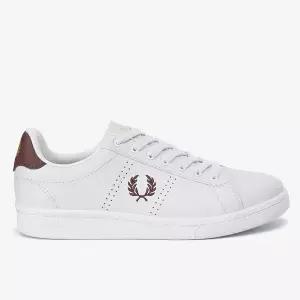 프레드페리 FRED PERRY B721 레더 남섬 화이트 스니커즈 SFPM2416312U592573735