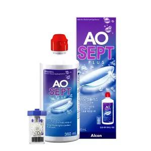 [옵티프리] 렌즈세척액 에이오셉 플러스 360ml 1개