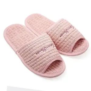 [라일리] Rly 부드러운 소재 여성용 실내 슬리퍼 라이트핑크