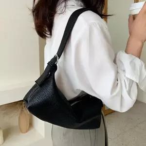 자연스러운 핏 심플한 디자인 여성 데일리 원통백