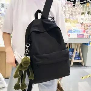 남여 캐주얼 베이직 아무 스탠다드 무지 일 가방 백팩