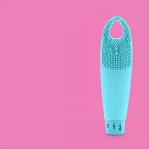 실리콘 진동 클렌저 세안브러쉬 미우 모공 Blue Coms