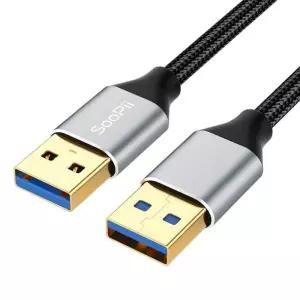 Soopii USB 3.0 A타입 5Gbps A to A 케이블 USB포트