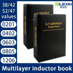 SMD 다층 세라믹 인덕터 키트 0201 0402 0603 0805 1206 인덕턴스 모듬  북
