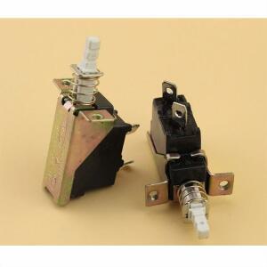 5피스 범용 SINGFUNHeater 기어 스위치 10A 250V AC SPST 2 핀 푸시 버튼 전원 KDC-A04-88 잠금 장치 이후
