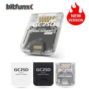 BitFunx GC2SD 마이크로 SD 카드 어댑터 메모리 TF Swisss For Nintendo호환 GameCube/Wii호환 Console