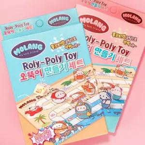 DLGG 몰랑 오뚝이 만들기 세트 12개입 오뚝이만들기 놀이교육 몰랑이굿즈