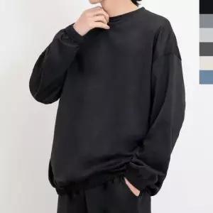 데일리 남자 밴드 맨투맨 티셔츠 20대코디 커플룩